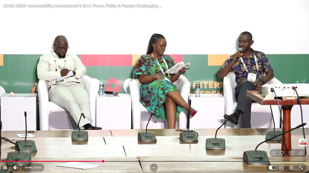 icasa2025's tweet photo. Criminalization of marginalized communities in Sub-Saharan Africa is a major barrier to health, human rights, and development.
See how experts tackled this at ICASA 2025.
Watch the full session here: https://t.co/R5JHYHQrzP
#ICASA2025 #HIVPrevention #GenderResponsive #PrEP #AfricanHealth #ICASA2025Highlights