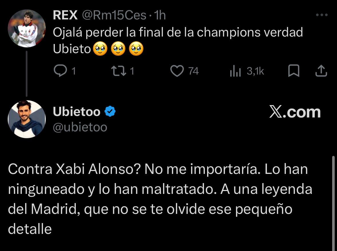 Para qué tener antimadridistas, si ya existen tipos como este. Eres un sinvergüenza <a href="/ubietoo/">Ubietoo</a>