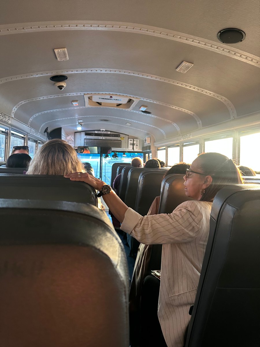 MCPS's tweet photo. It’s SURPRISE time!!!! 👀🚌

The Celebration Express is on the move! 
Stay tuned for all the fun and surprises throughout the day🎉. 

#CelebrationExpress #MCPSFutureReady https://t.co/BlnAmHGjmY