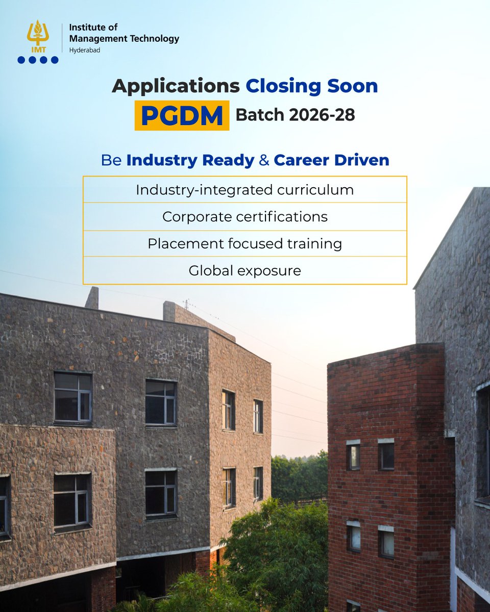 IMT Hyderabad tweet media