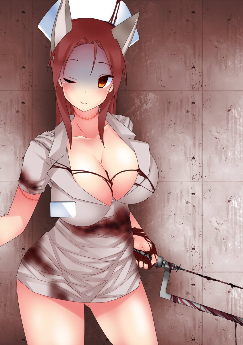 唐突な再掲。過去に界隈で炎上したグロ絵を元ネタに描いたもの。 