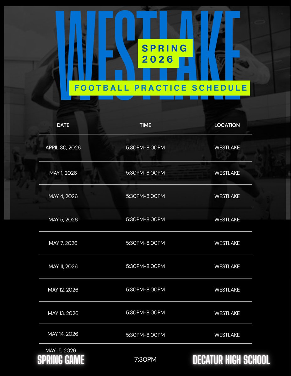 Westlake FB Recruiting tweet media