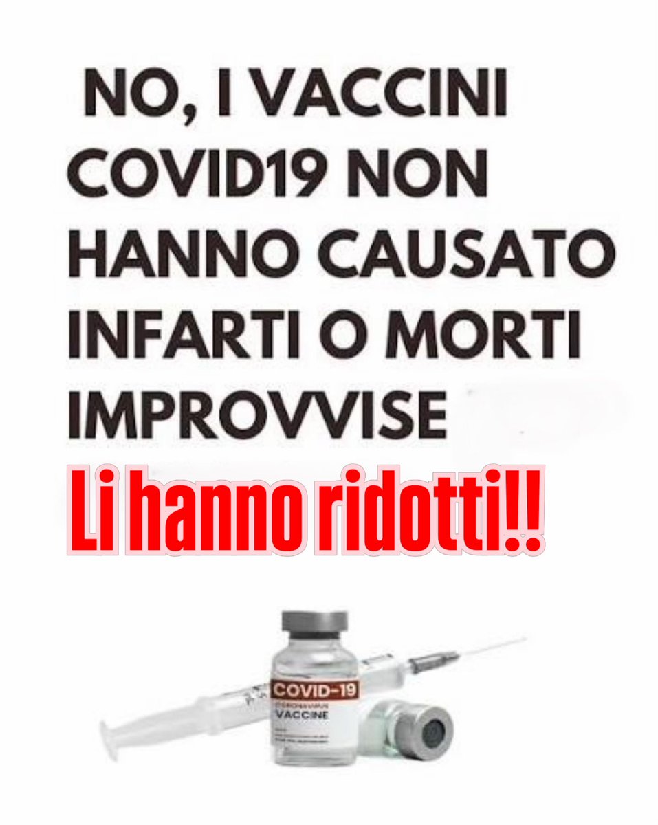 🗓️Uno studio su 46 milioni di adulti rivela che i vaccini contro il COVID-19 hanno ridotto significativamente il rischio di infarti e ictus.

Uno studio condotto su 46 milioni di adulti in Inghilterra ha inferto un duro colpo alla disinformazione online r al mondo novax,
