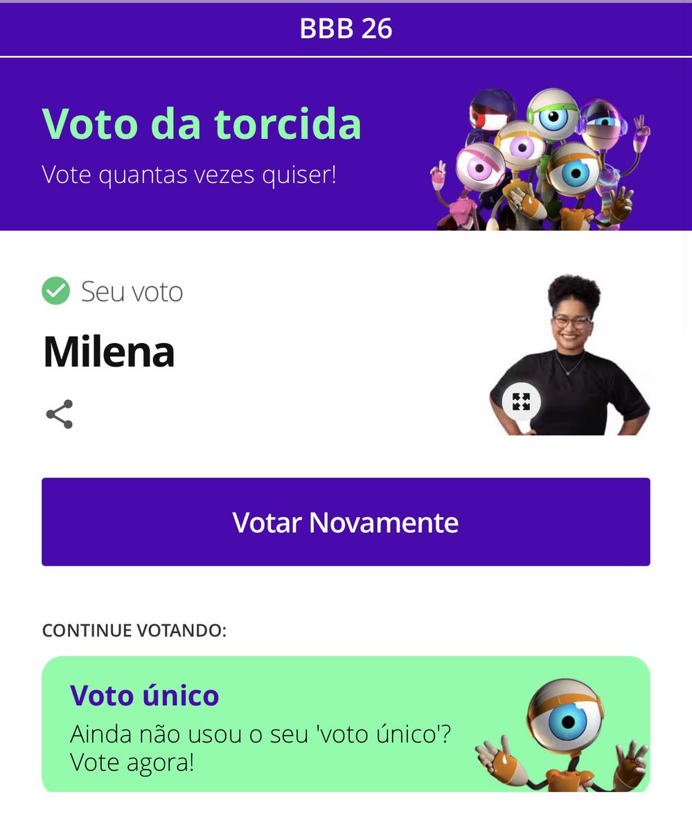 Bom Dia!!!
Esse perfil é #ForaMilena