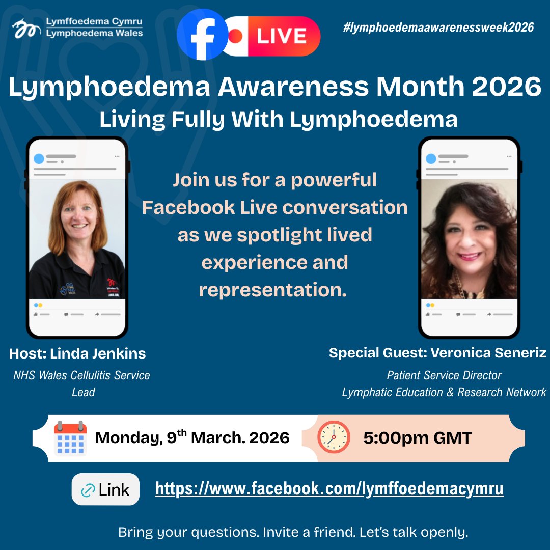 Lymphoedema Wales Clinical Network (LWCN) tweet media