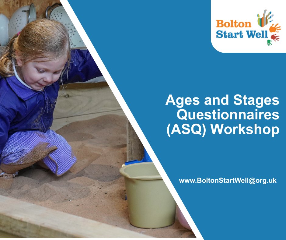 📢 7 places left! 

Join us next Friday for the Ages &amp; Stages Questionnaire (ASQ) Workshop. 

Explore parent‑led, evidence‑based child development tools and boost your practice.

Book now 👉 bit.ly/4bfKrxI