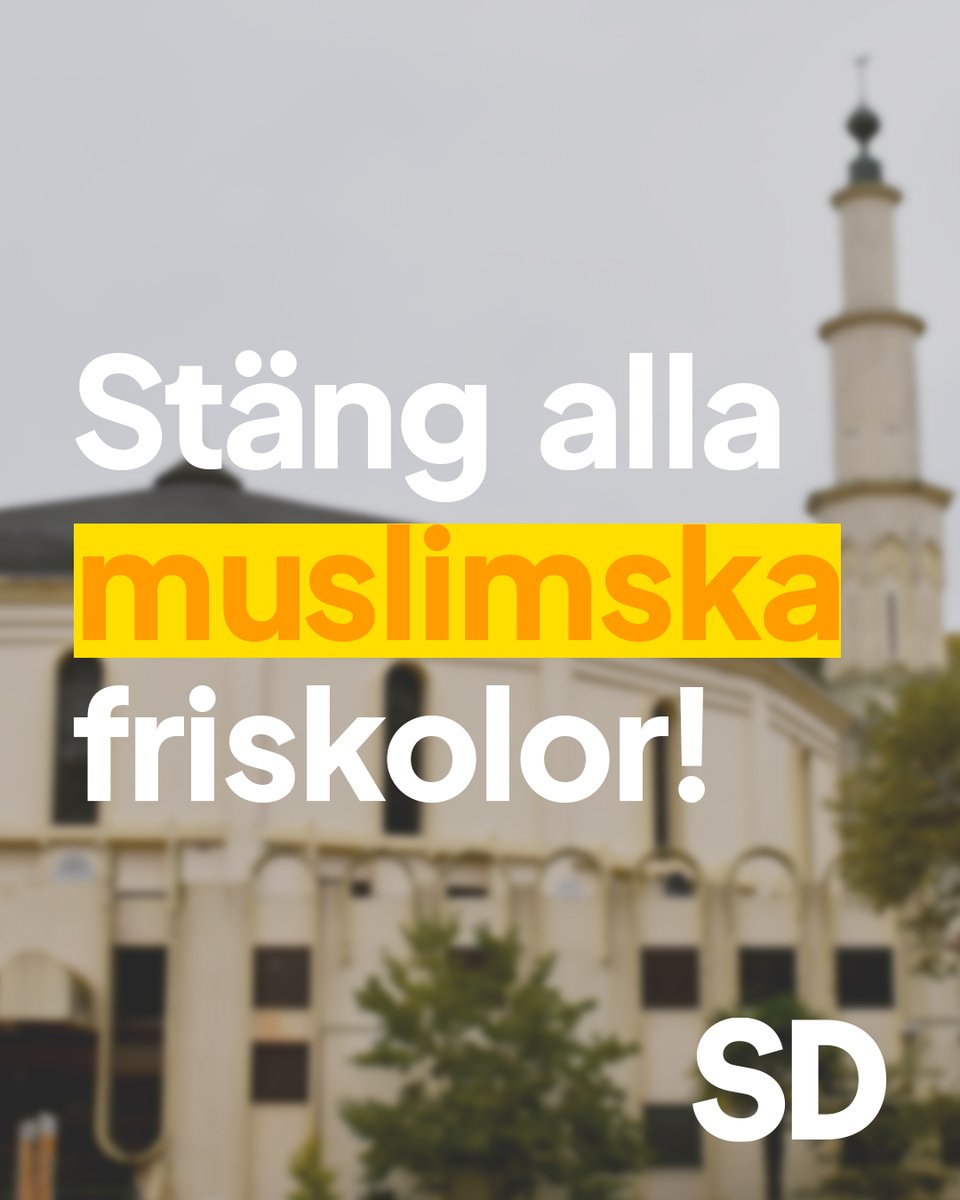 Sverigedemokraterna tweet media