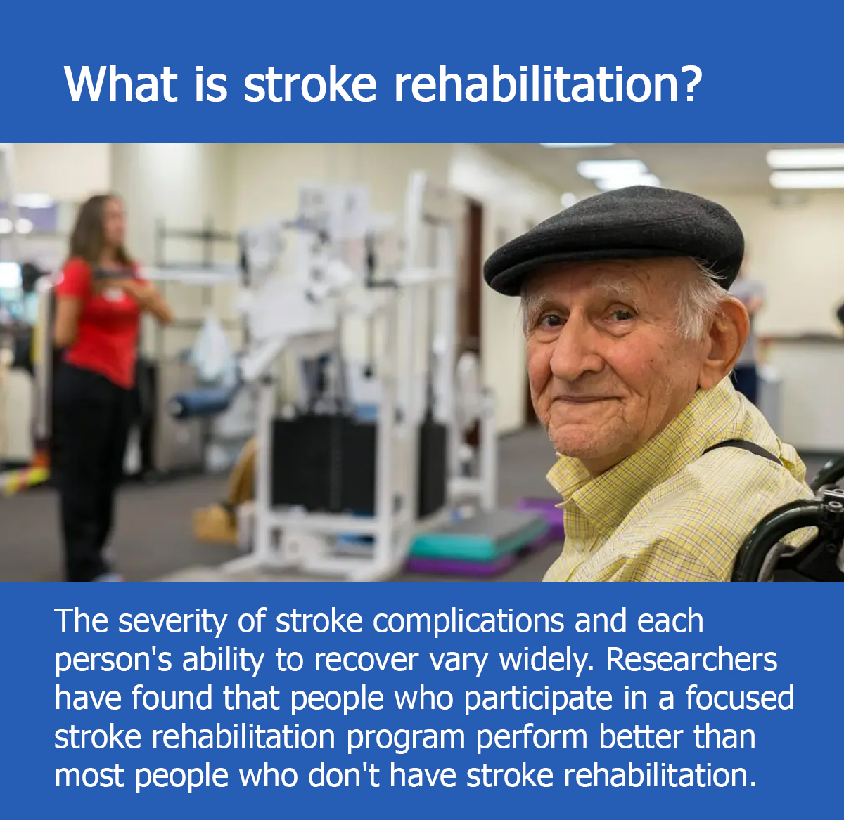 MayoClinicPMR's tweet image. The rate of recovery is generally greatest in the weeks and months after a stroke. However, there is evidence that performance can improve even 12 to 18 months after a stroke. Learn about Stroke Rehabilitation:
#braininjury #stroke #mayoclinic