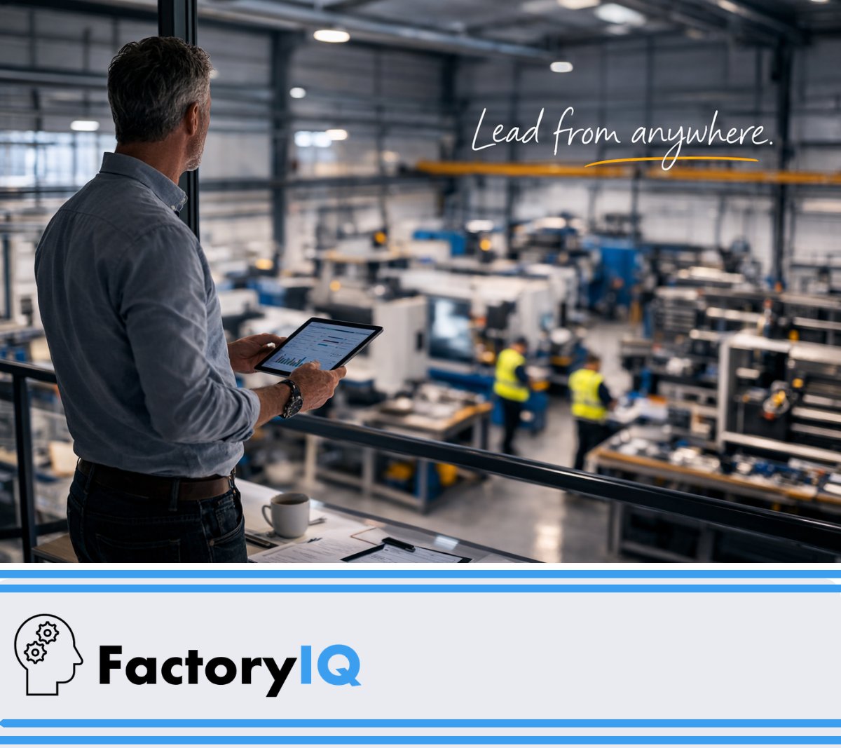 4CAnalytics's tweet photo. The best factory managers don’t hover over every machine. Visibility, autonomy & digital tools let you focus on strategy.
See how you can lead from anywhere: https://t.co/S3VBwS2FRe
#LeadSmarter #ConnectedFactory #ManufacturingLeadership https://t.co/MBs77xhCdB