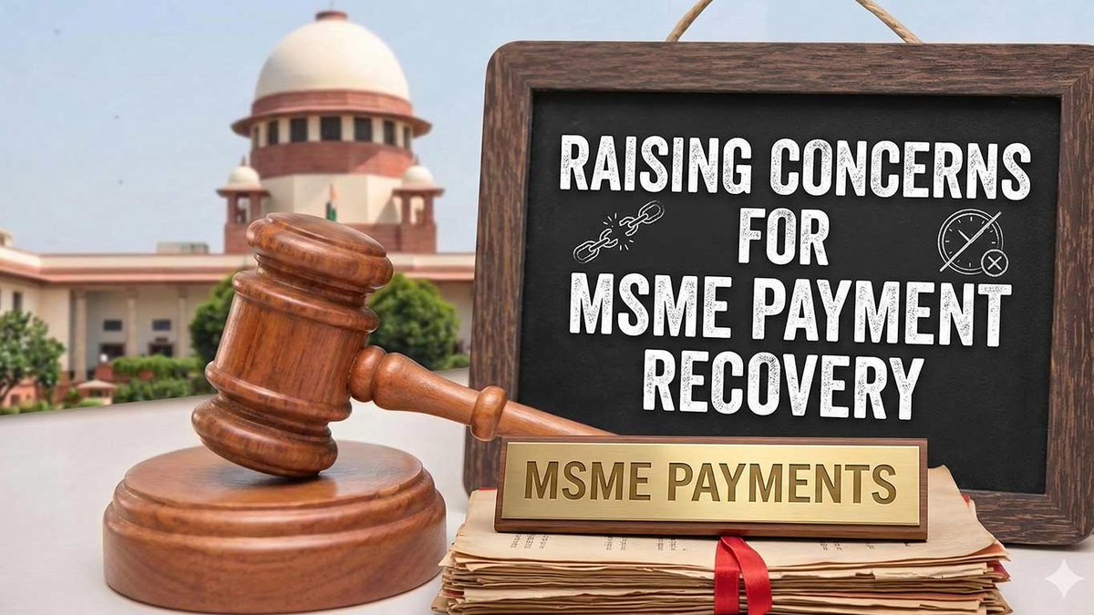 knnindia's tweet photo. SC Rules No Pre-Award Interest If Contract Bars It; Raising Concerns For MSME Payment Recovery
#SupremeCourt #ArbitrationLaw #MSMEIndia #ArbitrationAct1996 #BusinessDisputes #ContractLaw #DelayedPayments #InfrastructureProjects #MSMEChallenges
https://t.co/fUHa1wbzXP https://t.co/OXKUej19Dk