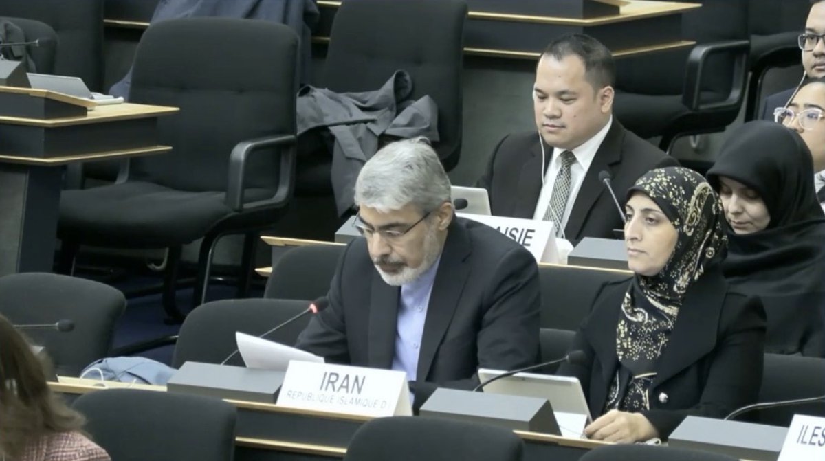 PMIRAN_GENEVA's tweet image. During the Annual Full-Day Meeting on the Rights of the Child at the 61st session of the #UN Human Rights Council, focusing on the rights of the child and violations of the human rights of children in armed conflicts; Iran’s Ambassador @AliBahreini5 to the #UNOG, clearly stated