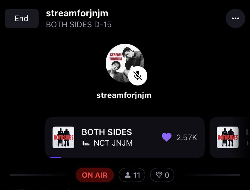 [📢] #สตรีมเพื่อเจโน่แจมิน

🚨ต้องการคนสตรีมจำนวนมาก🚨

ใครสะดวกแวะมาสตรีมคนละ playlist ประคองให้ BOTH SIDES ให้อยู่บนชาร์ตนาน ๆ กันค่ะ!💪🏻🔥

และอย่าลืมแวะเข้าห้องดรีมทิปกันนะคะ มาเข้า ให้ถึง 650 listeners กันค่ะ ตอนนี้คนเข้ายังไม่ถึง 500 เลยน้า🥺