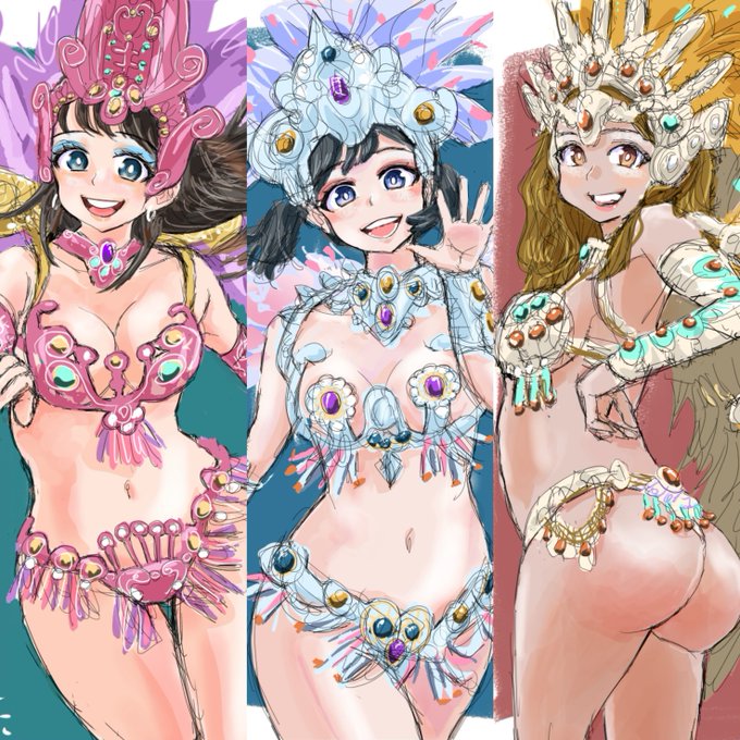 サンバガールズ #イラスト #illustration