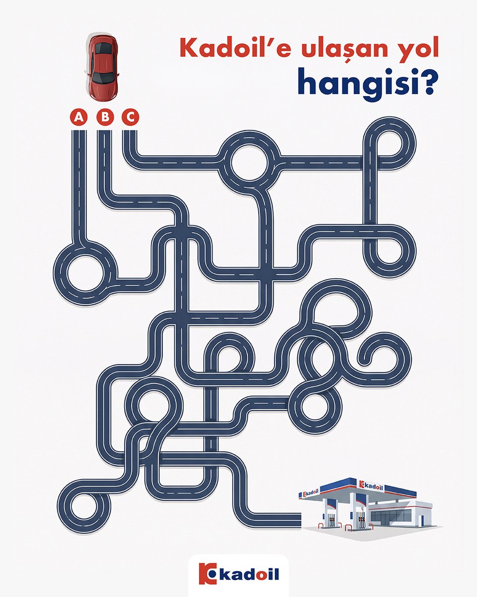 Tüm yollar Kadoil’e çıkar biliyoruz ama en hızlı ulaşacağınız yol hangisi, cevapları bekliyoruz.