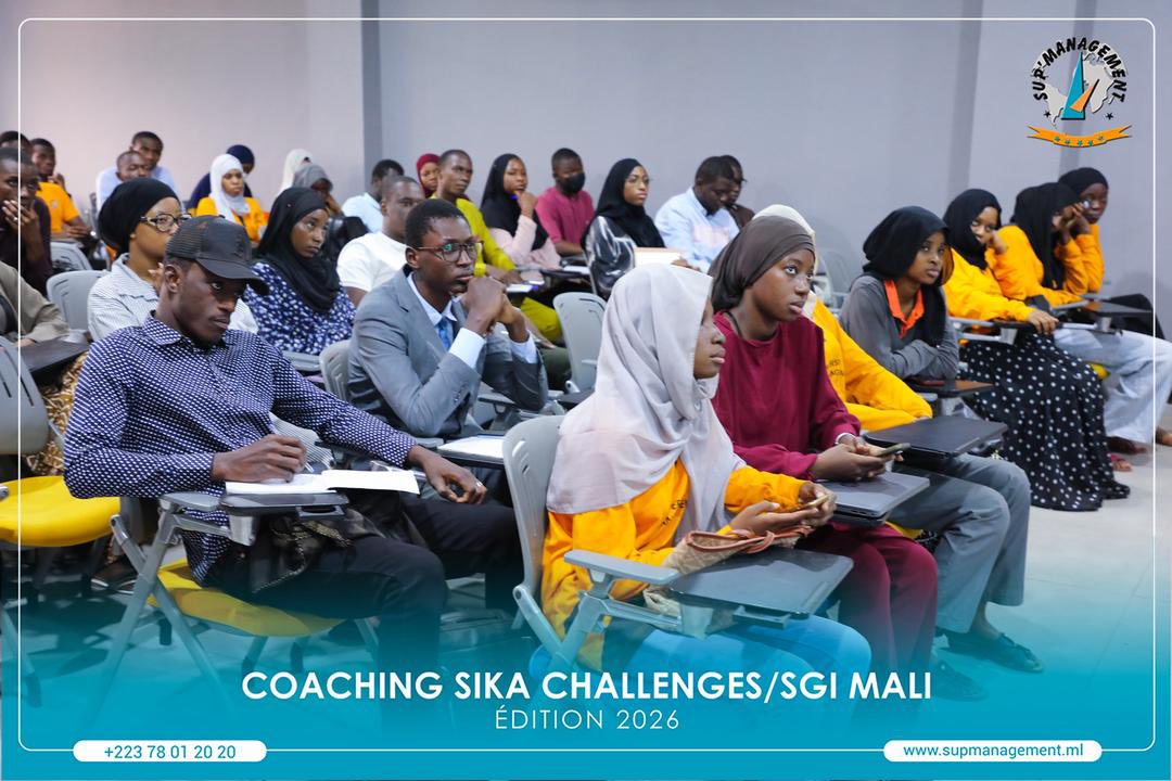 supmali's tweet photo. Les étudiants de Sup’Management se préparent au concours de la #SikaFinanceAcademy à travers une formation sur le marché financier de l’#UEMOA et la #BRVM, animée par des experts de SGI Mali. 📈

#SupManagement #BRVM #Finance #MarchéFinancier #SikaFinanceAcademy https://t.co/fsthr4ITVe