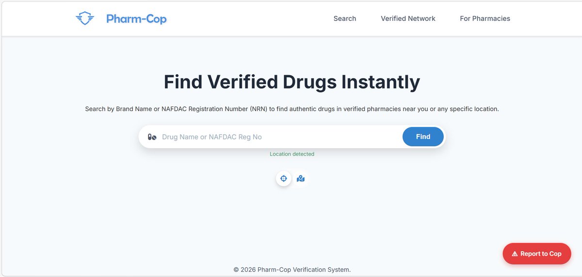 Onome_josph's tweet photo. People unknowingly buy fake medicine every day.
Meanwhile, pharmacies selling genuine drugs struggle with visibility.
This week we built the first prototype of our AI Drug Verification System.
Goal: Help people find safe medicine faster.
#BuildInPublicATJ @afritechjournal https://t.co/6B8SifTU3v