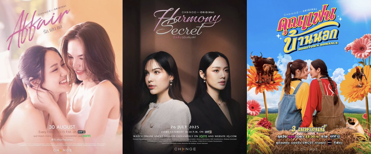justacgtemp's tweet photo. 3 series. 3 posters. So ready for this new era 🙂‍↕️🤧❤️

#HometownRomance 
#ลูกหมีซอนญ่า #LMSY https://t.co/gVIWmQ5gdQ