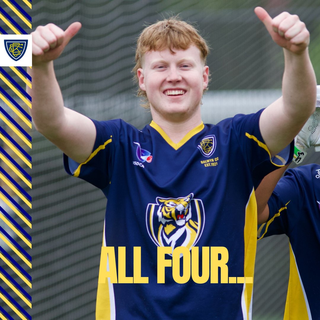 Balwyn Cricket Club 💛💙🐯🏏 tweet media