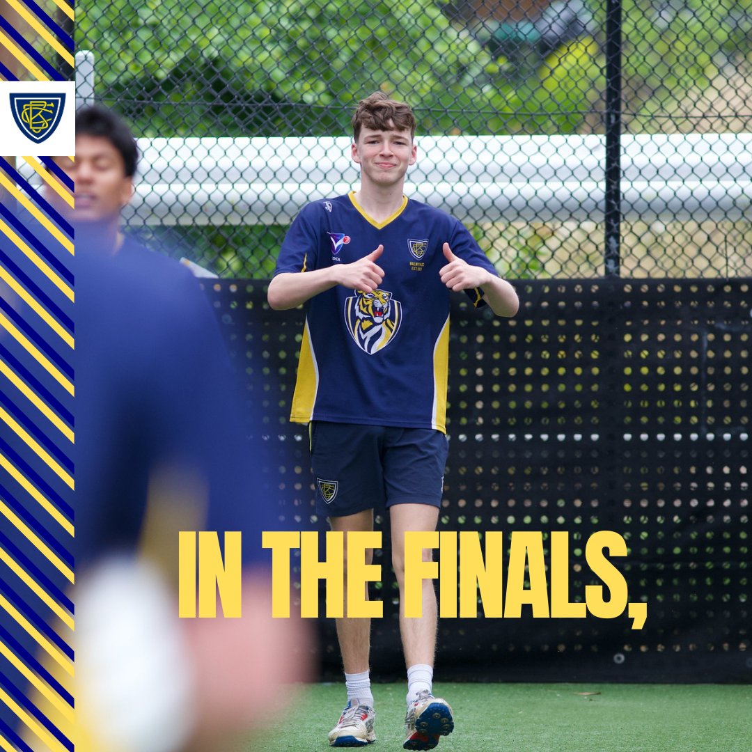 Balwyn Cricket Club 💛💙🐯🏏 tweet media