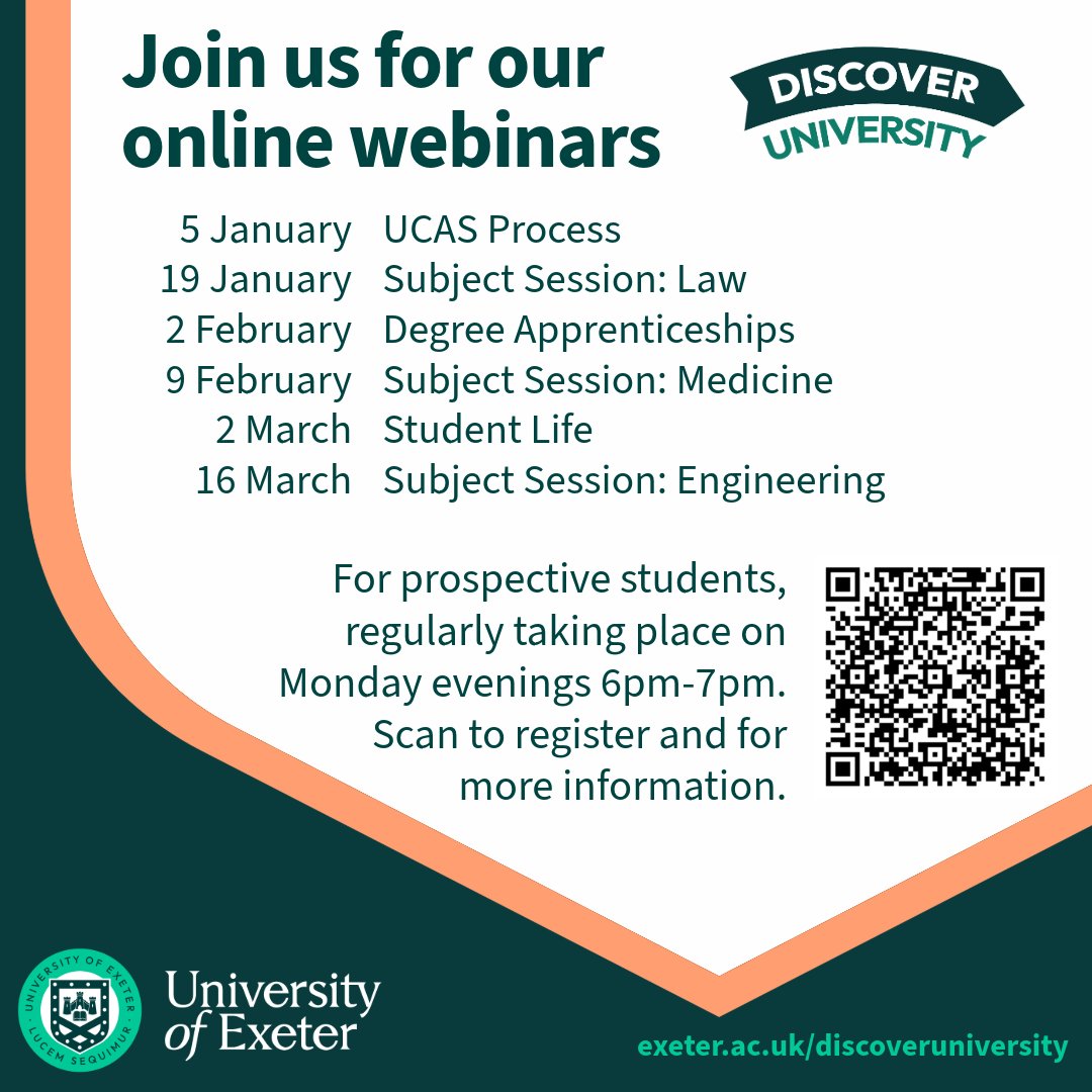 University of Exeter - Discover University tweet media