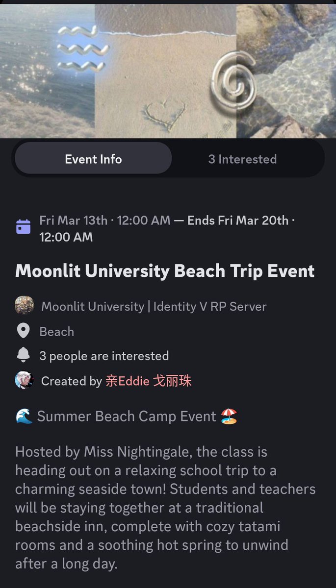 checkerrrr_'s tweet photo. JOIN THE IDV UNIVERSITY ROLEPLAY SERVER!!! You have to be 18 to join, but were gonna have a beach event soon!!!!  https://t.co/agwWEziJ8D https://t.co/6G877NQdBu