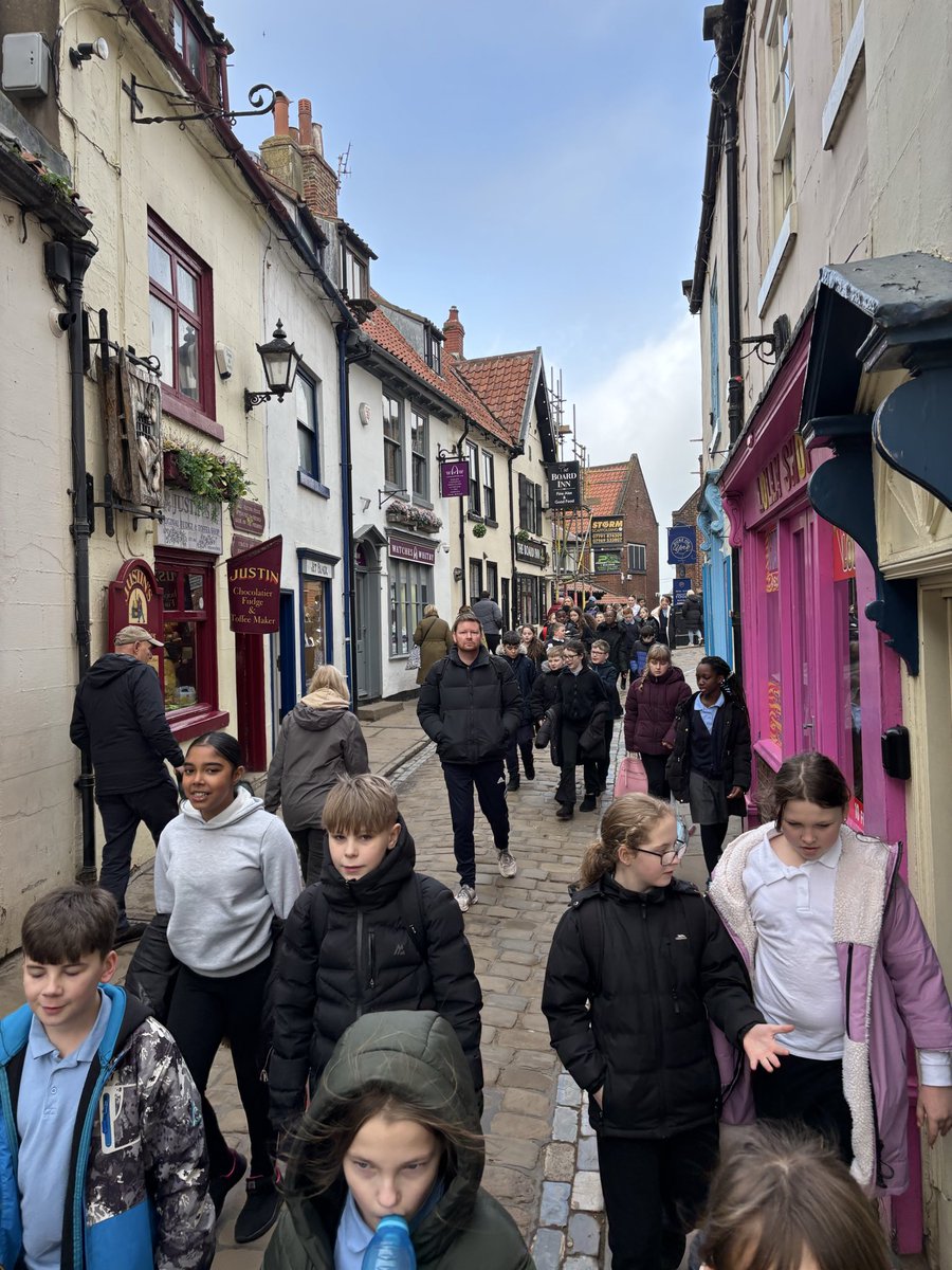 Enjoying the sights and weather in Whitby!