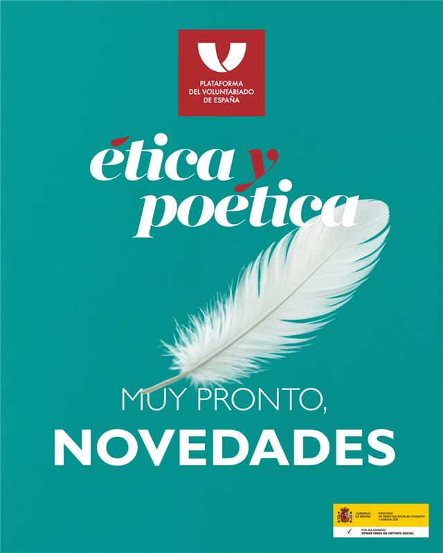 pvoluntariado's tweet photo. Tic, tac, tic, tac ⏳ La cuenta atrás para conocer las primeras novedades de la sexta edición de #ÉticayPoética ya ha empezado 😏

👀 ¡Presta atención a nuestras redes!

#eventocultural https://t.co/v69zihRW1m