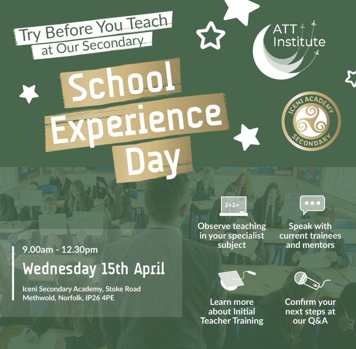 Iceni Secondary Academy tweet media