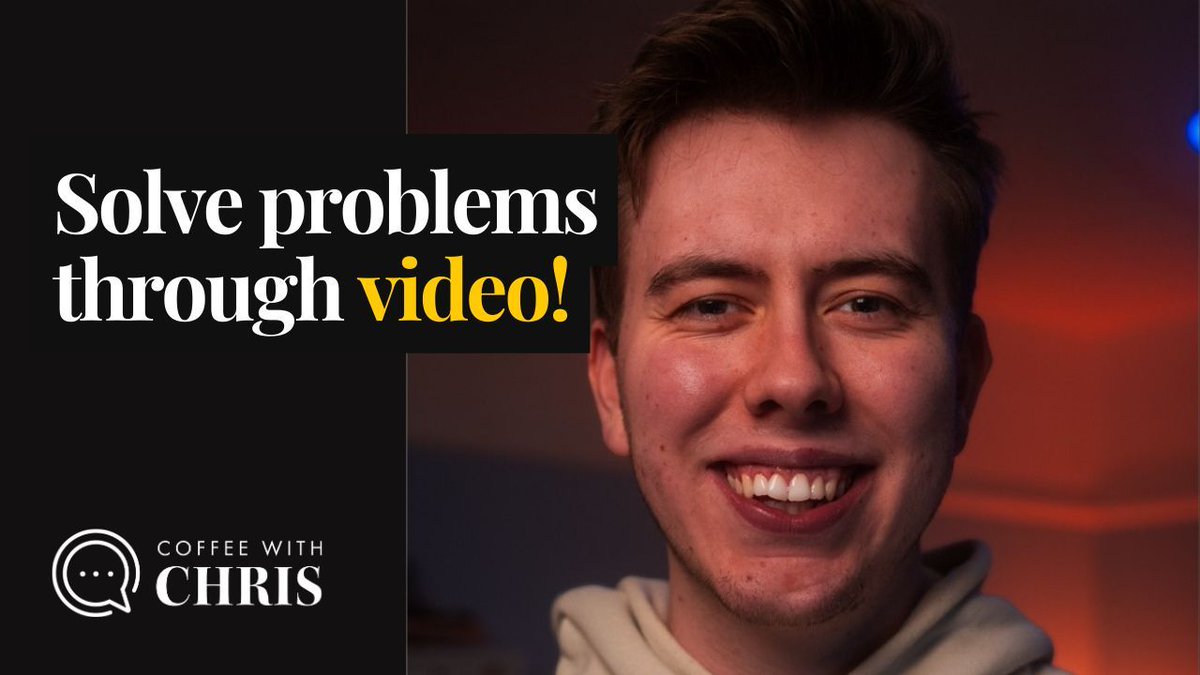 🥪 Quick lunch and learn episode 💡

🤔 Is Bad Video Costing You Growth⁉️

Watch 🔙 Will George’s 𝗖𝗼𝗳𝗳𝗲𝗲 𝘄𝗶𝘁𝗵 𝗖𝗵𝗿𝗶𝘀 ☕️

📲youtube.com/live/Vm6DeCPo0…