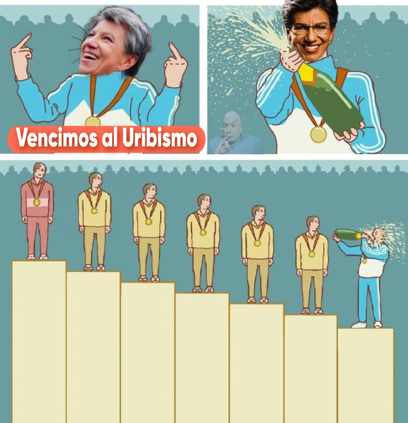 MisterIntruso's tweet photo. Jajajaja que payasa es esa @ClaudiaLopez https://t.co/BdSsRlTzvs