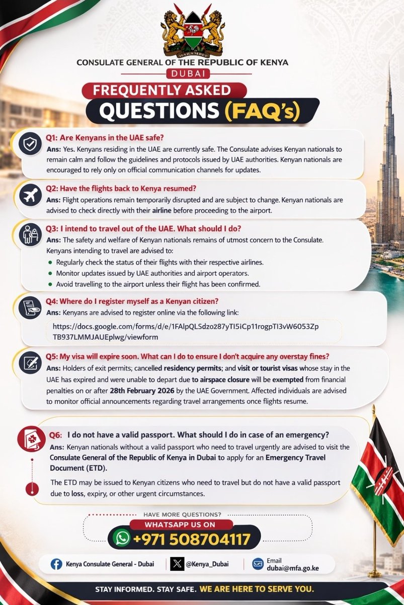 Kenya Consulate General, Dubai tweet media