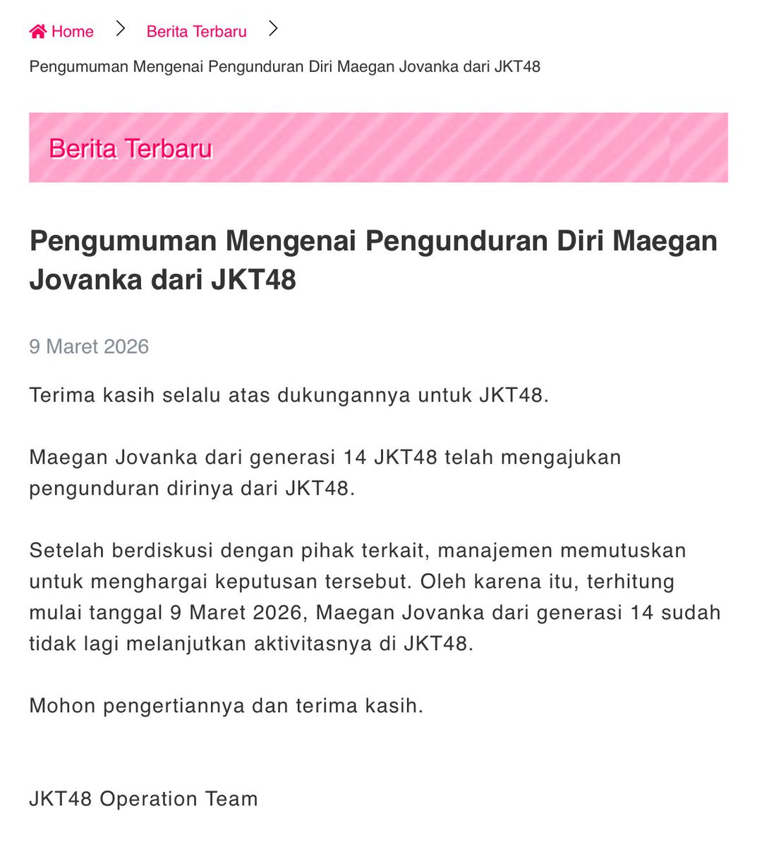 99tidaktersedia's tweet photo. Sudah kuduga Maegan bakal duluan, muthe masih belum ada saingan centil nya. 🤏🏻 #JKT48 #GEN14 https://t.co/cZUFQTCz8K