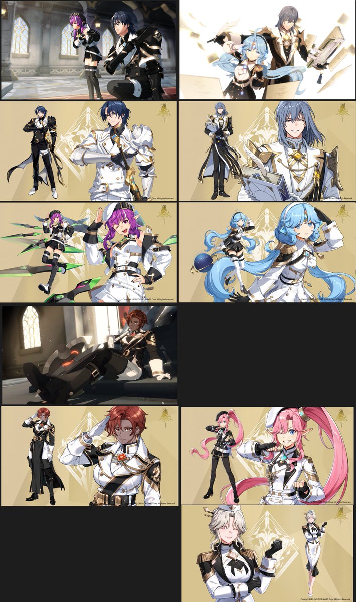 kary_loh's tweet photo. (poorly made collage for my reference) i loooooove the avillon knights outfits. i can't wait any longer, i may have to take matters into my own hands..... https://t.co/eaUqhH2cc8