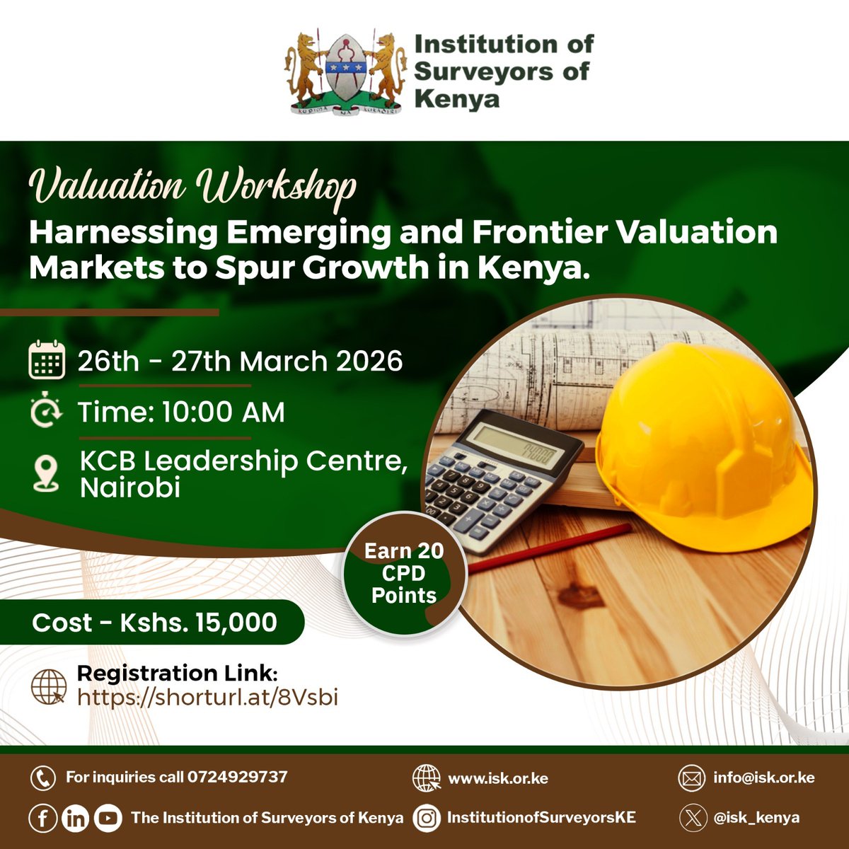 The Institution of Surveyors of Kenya tweet media