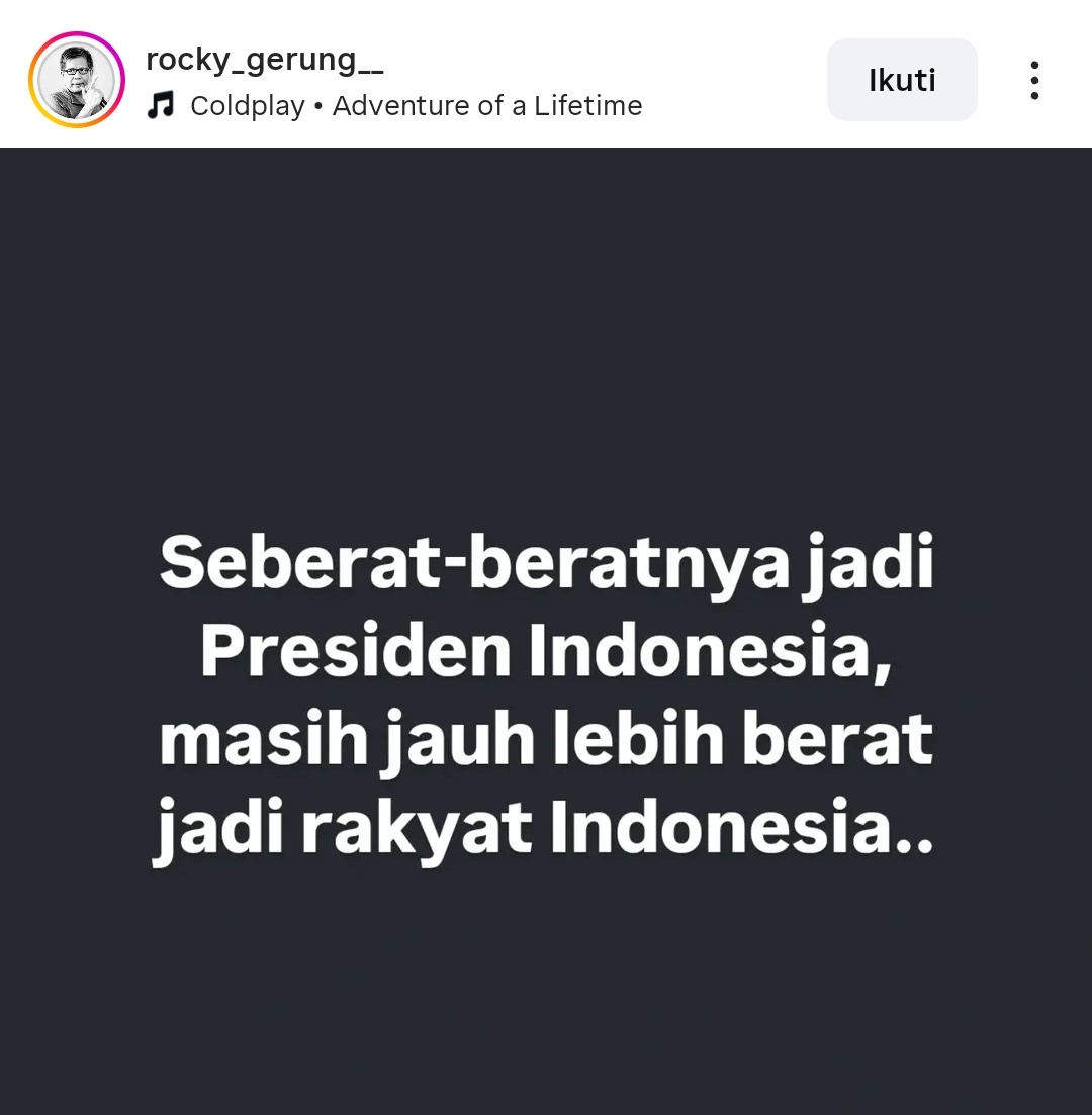AnakLolina2's tweet photo. Yang paling santai wapresnya... https://t.co/mfsctNzsH7