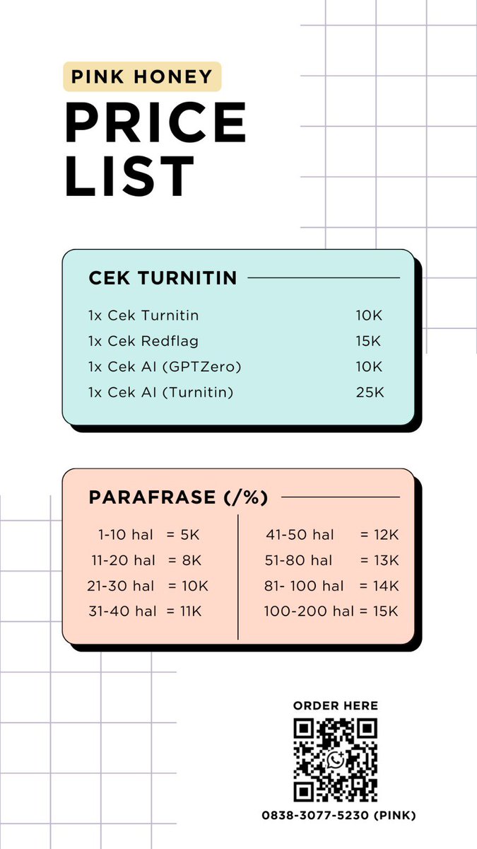 pink honey / JOKI TUGASMU tweet media