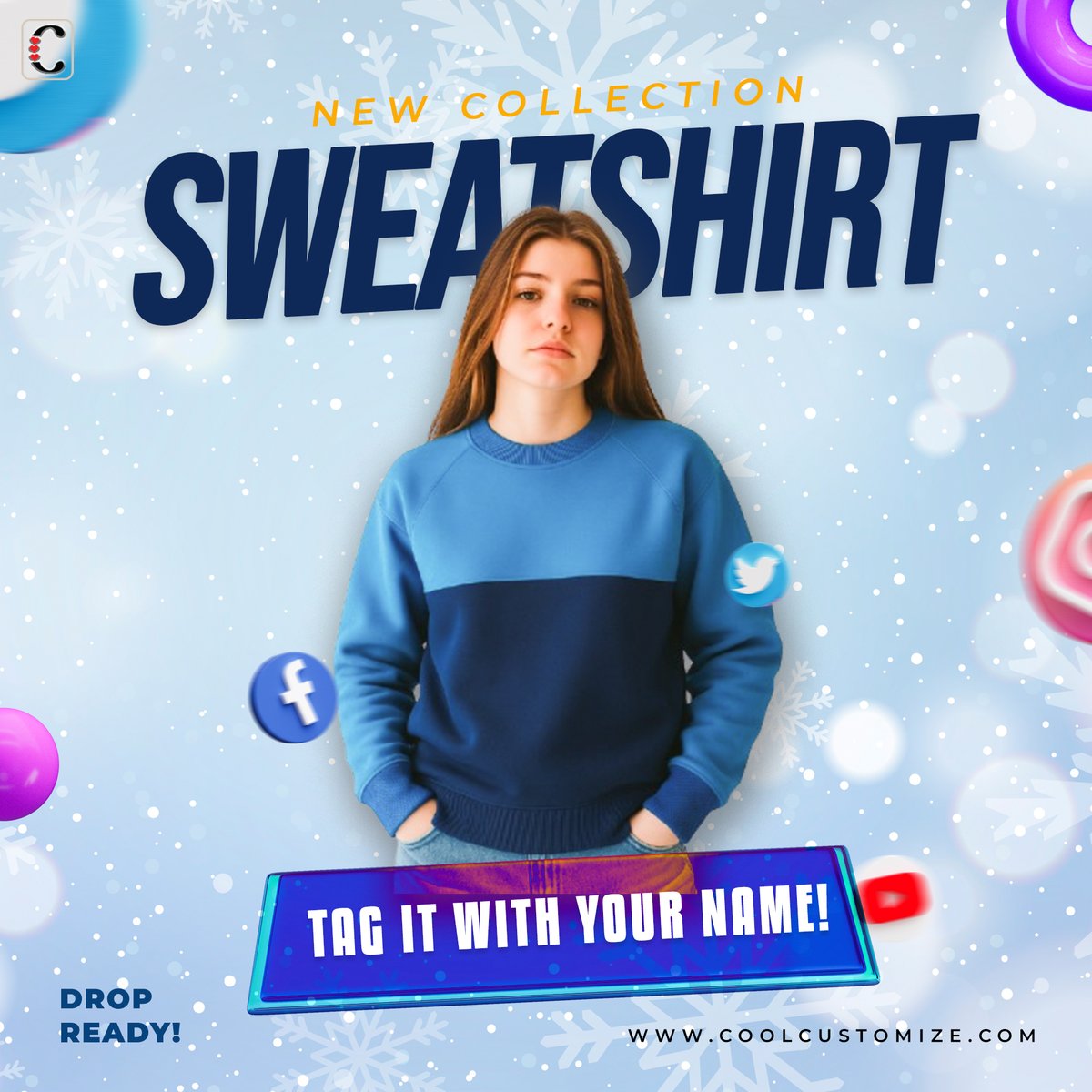 Coolcustomize_'s tweet image. Why fit in when you were born to stand out?

🎨 Our Customizable Sweatshirts— personalized with YOUR name, colors, or logo.

🔥 Style it your way — for streetwear drops, dance teams, or fashion-forward brands.
.
.
#GraffitiWear #CoolCustomize #POD #UrbanCustomStyle #StreetArtSwag