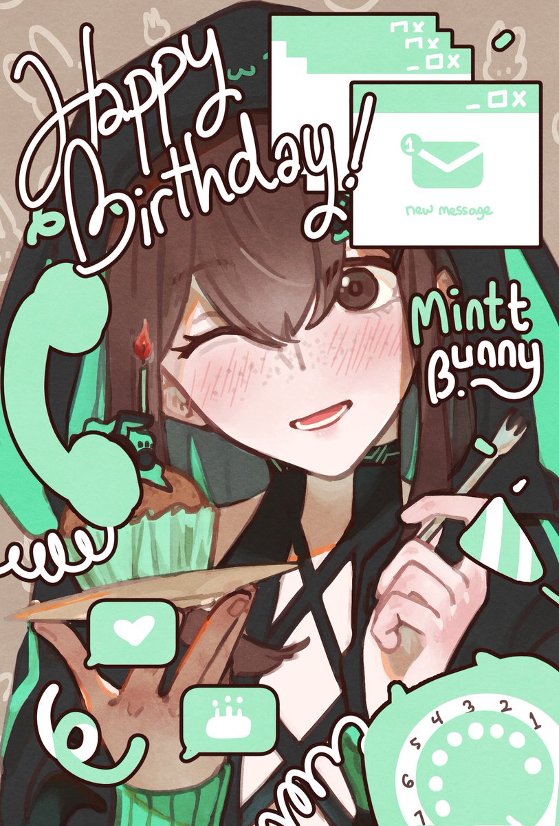 Mint T Bunny 🍵🐇 V+CMD ⌘ tweet media