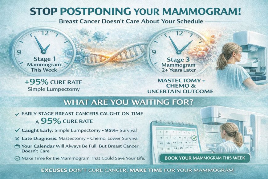 myamericandr's tweet photo. A 20-minute mammogram could save your life. Early detection through screening can significantly reduce breast cancer deaths.  

🔗 Read More https://t.co/ZN2uKQo3Kl https://t.co/0qkBmLNcdX