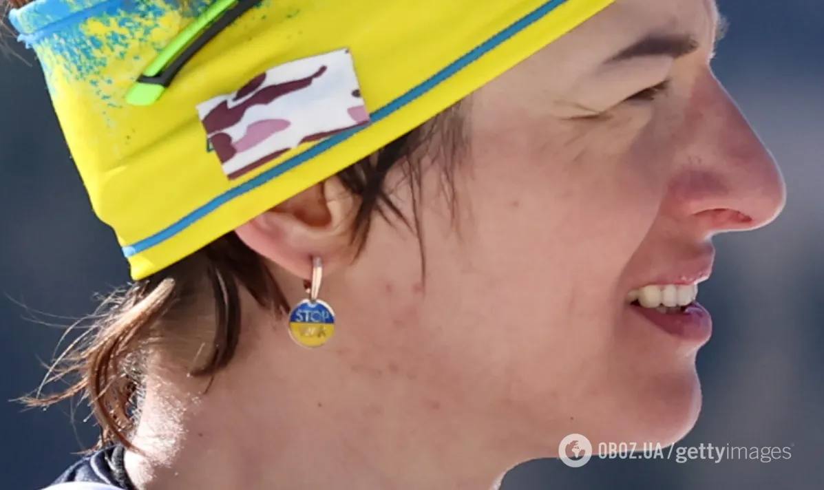 The treatment of Ukrainian athletes at the Paralympics is getting ridiculous.

Ukrainian para-biathlete Oleksandra Kononova received a formal reprimand for wearing earrings saying "Stop War" with the Ukrainian flag at the background.

Meanwhile, there was no problem with Russians