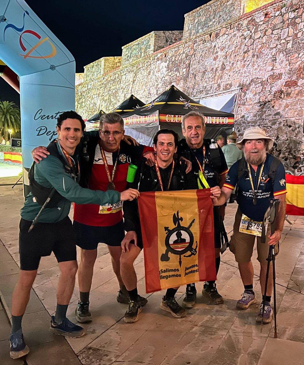 asociaciontmc's tweet photo. El Equipo teniente Muñoz Castellanos @asociaciontmc presente, una vez más, en la Carrera La Cuna de La Legión de Ceuta. ¡Todos en meta y sin novedad! #AsociaciónTMC #TenienteMuñozCastellanos #EspíritudeSacrificio #NuncaRendirse #CulturadeDefensa https://t.co/aEFUkgjId0