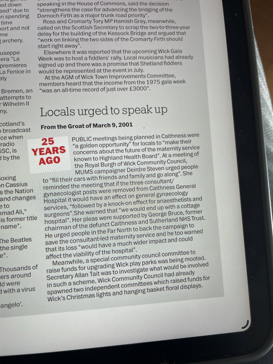 Caithness Health Action Team tweet media