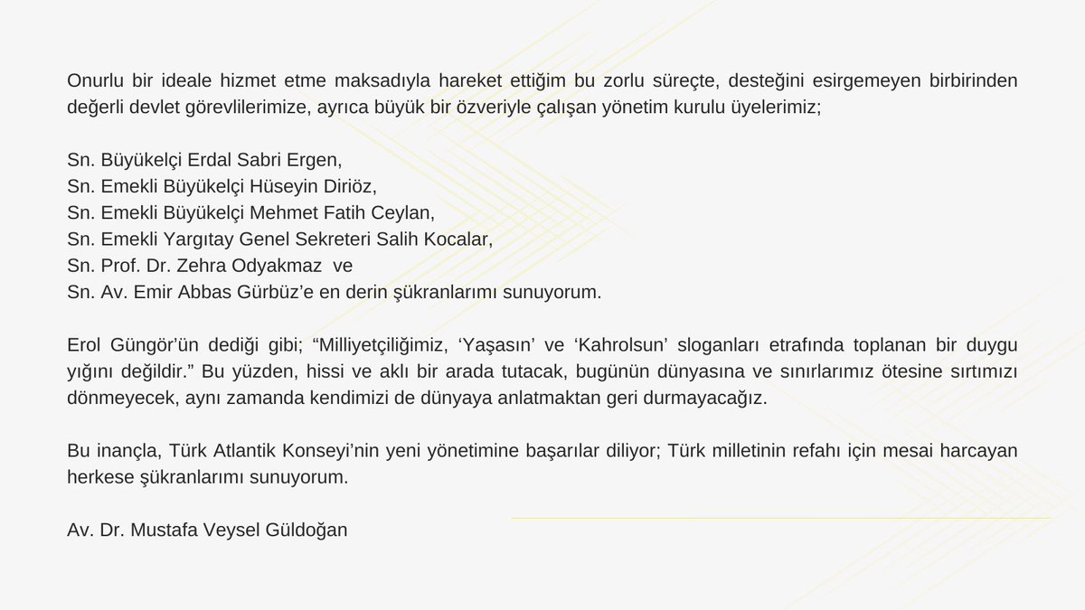 Av. Dr. Mustafa Veysel Güldoğan tweet media