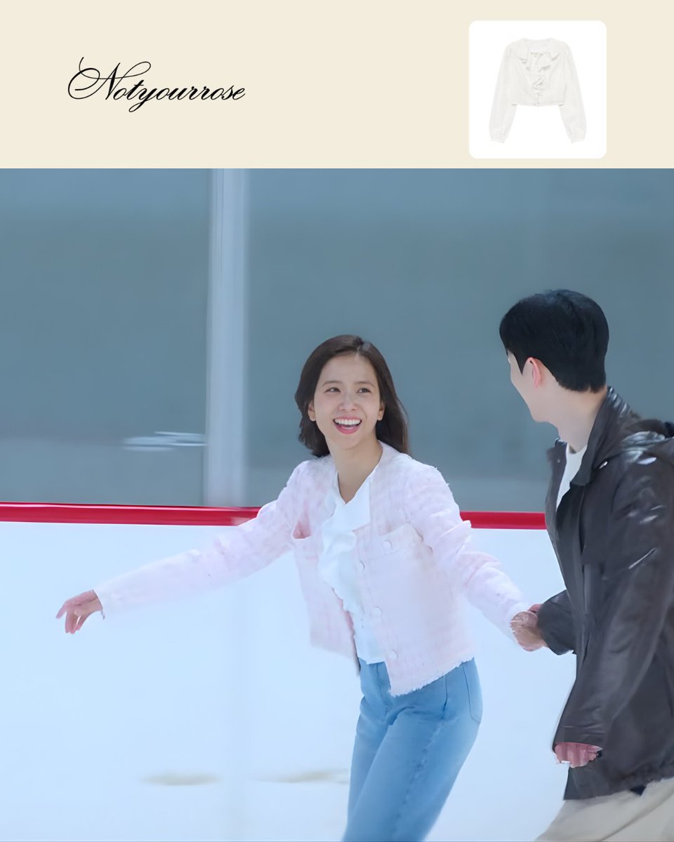 eunsungplan's tweet photo. 260306
⠀
#지수 #JISOO
#월간남친 #BoyfriendonDemand
(넷플릭스 월간남친)
Heather blouse (Ivory)
#낫유어로즈 #NOTYOURROSE https://t.co/J1qwDT09u1