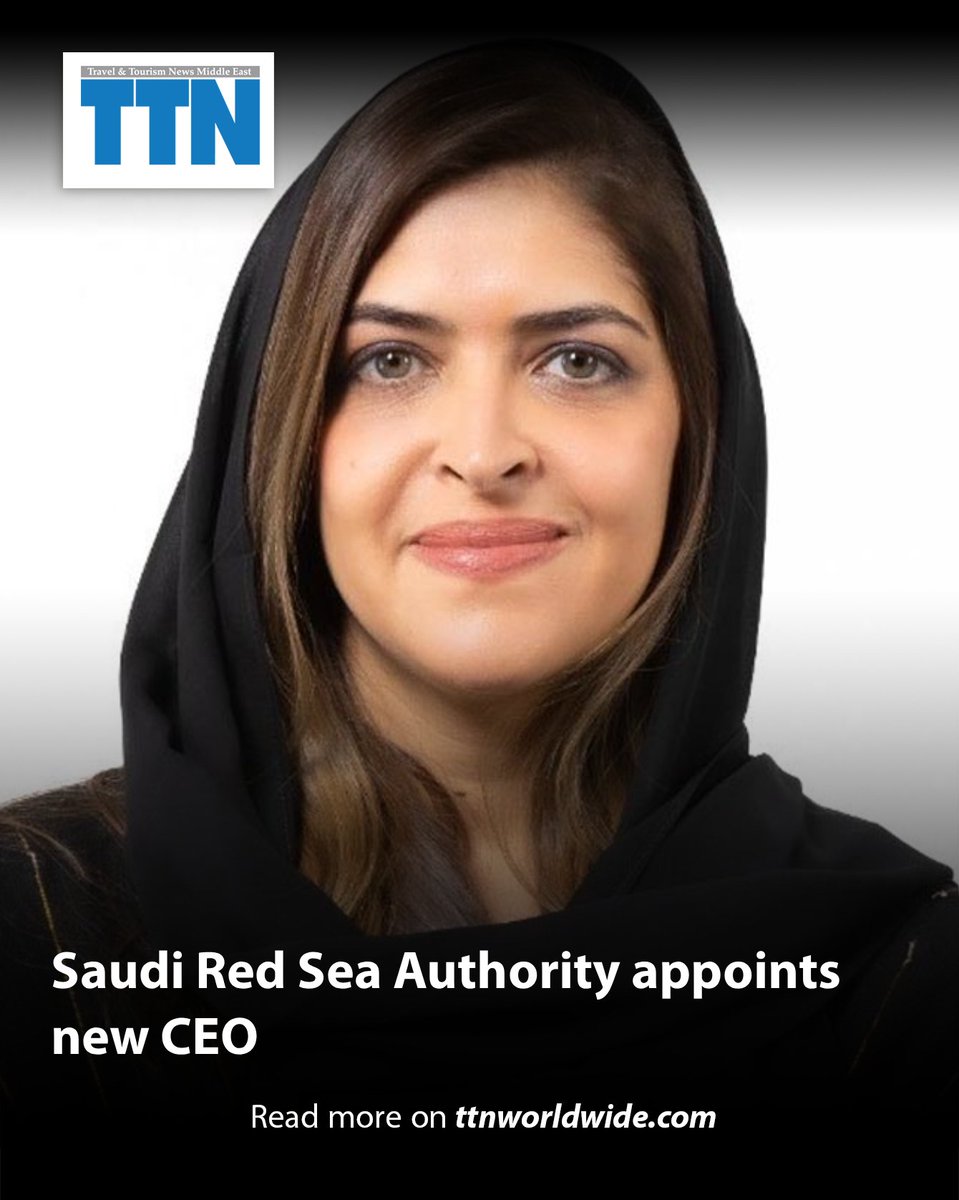 The Saudi Red Sea Authority (SRSA) has appointed Dr Maryam Ali Ficociello as Chief Executive Officer, effective March 22.

Read more on ttnonline.com/ArticleTA/3899…

#TTNews #saudi #SRSA