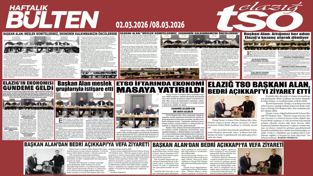 Elazığ TSO tweet media