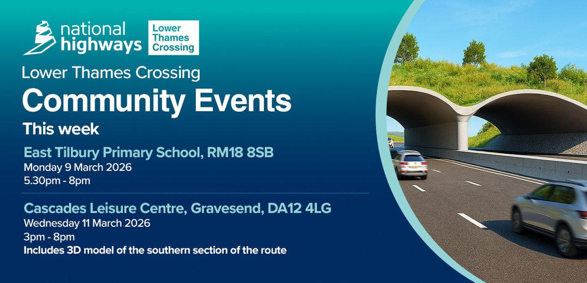 Lower Thames Crossing tweet media