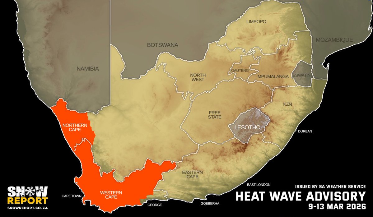 Snow Report Southern Africa tweet media