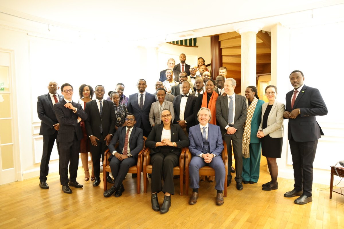 RwandaBankers's tweet photo. A successful conclusion to the ABLP Banking Simulation Module in Luxembourg!

Last week, 21 bankers gathered in Luxembourg for the ABLP Banking Simulation Module, organized by RBA in partnership with @attf_lu. The bankers participated in an intensive program of real-time financial simulations, strategic decision-making, and collaborative learning.

The program ended with a closing ceremony attended by the ambassador of Rwanda to Luxembourg (@RwandainLux), @AuroreMimosa, as participants were awarded certificates in recognition of their successful completion of the module.

#RwandaBankers #CapacityBuilding
