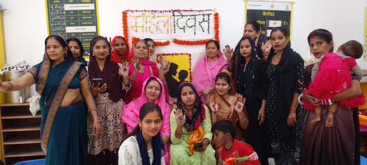 CohesionF's tweet photo. We celebrated #IWD2026 with community women &amp; Anganwadi workers.
With support from the Police Commissionerate GB Nagar, awareness sessions on women’s safety &amp; government schemes were conducted, along with fun activities to celebrate &amp; appreciate their contributions. https://t.co/kAE515Ygy4